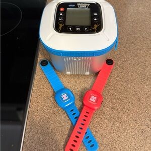 VTech Kidi Star Dance Music Player with Blue and Red Wrist Remotes